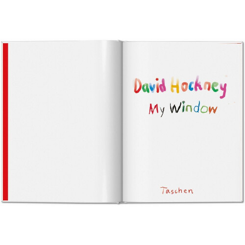 David Hockney. My Window Hardcover Book 1