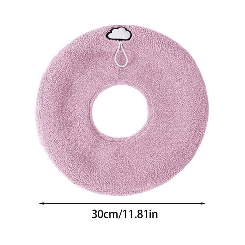 Housse de siège de toilette tricotée avec poignée – Extensible, 2
