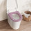 Housse de siège de toilette tricotée avec poignée – Extensible, 5