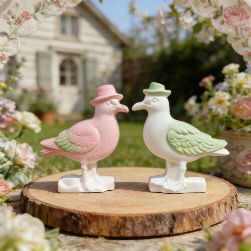 2Pcs Bird Shape Silicone Molds Easy Demolding for Hamdmade 1