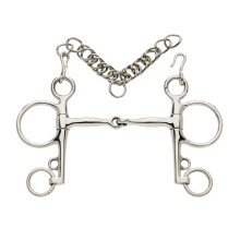 (4.5in, Silver) Lorina Jointed Pelham