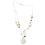 Collier de perles colorées avec décoration d'étoiles de mer-UN 1