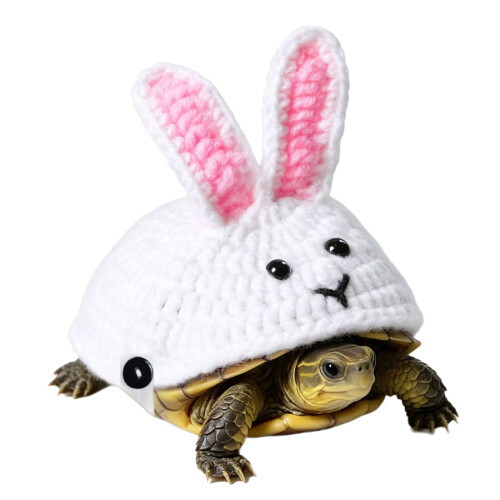 Decorative Shell Crocheted Clothing for Turtles Ideal for-S