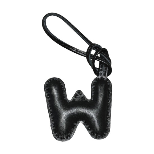 Porte-clés Alphabets, breloque de sac, porte-clés de voiture,-W