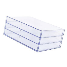 Modern 3 Drawer Acrylic Organizer Box Container Perfect For