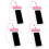 4PCS robuste, wasserdichte Telefonhalter, stoßfeste-Rosa 1