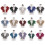 Crystals Beaded Embroidery Shoulder Applique For Wedding-Black 2