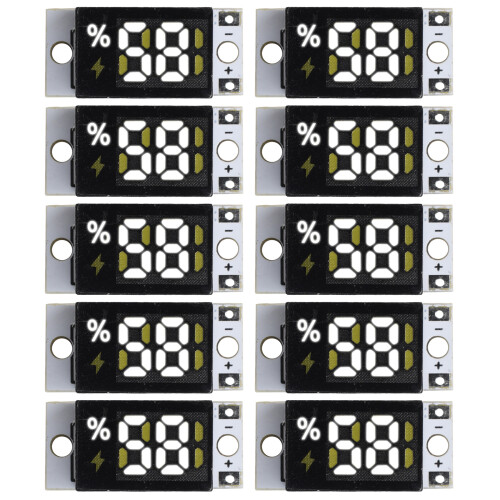 LED-Digitalanzeige-Messmodul, Batteriekapazitätsmessmodul,-10