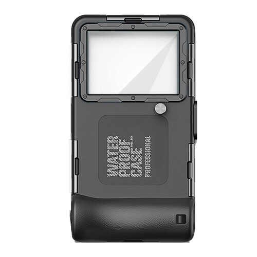Waterproof 15M Underwater Phone Protectors Case For-Black