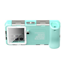 Universal 15m Waterproof Phone Enclosure with-blue white