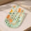 10Pcs Flower Patterned Acrylic Paperclip Bookmarks Page-11 5