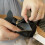 Whale Coin Purse Keychains Leather Change Purse-Fruit green 7