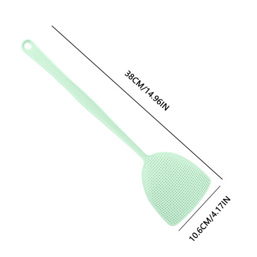 Fly Swatter Plastic Flexible Long Handle 3 Pack 1