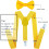 Kids Adjustable Suspenders and Bow Tie Set 2