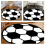 Tapis de football rond – Polyester – 80 x 80 cm 2