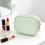 Small Cosmetic Bag Portable Makeup Pouches Mini Makeup-Green 7