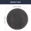 Leather Coaster Set – Dark Grey, 10 cm Square 3