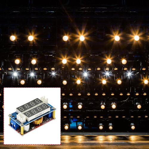Adjustable Voltages Current Output LED Driver Module With 0.8V 1