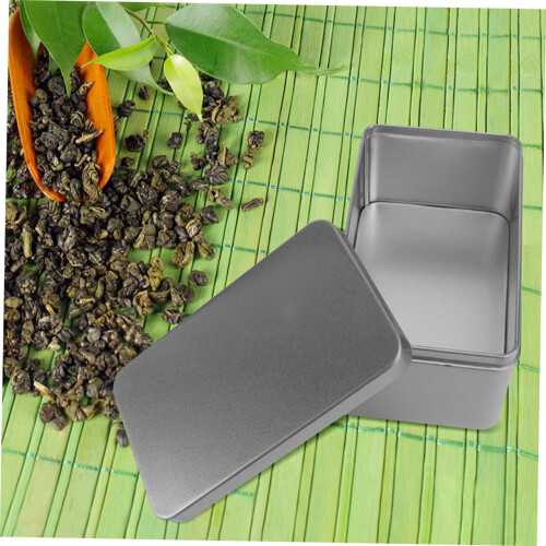 latas rectangulares de metal con tapa 2