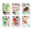 Poaug Easter Stickers for Kids – 12 Sheets, DIY Craft 1