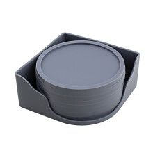 Set di sottobicchieri in silicone – Scanalati, resistenti al calore, 4 o