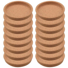 Round Cork Coasters 10.3cm 16 Pack