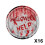 Halloween party tableware set zombie hand prints 12 pcs 1