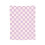 Light Lilac & Pink Checkered Flannel Throw Blanket 1