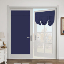Thermal Insulated Door Curtain 26 x 68 Inch with Tieback