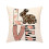 Oster-Kissenbezug-Set 45x45cm 4-teilig Polyester-Leinen 4