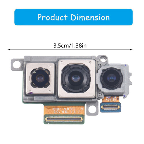 Replacement Wide Main Camera Set for Z Fold2 Phone Repair Part 2