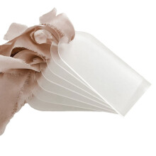 100 pcs Frosted Acrylic Seat Tags