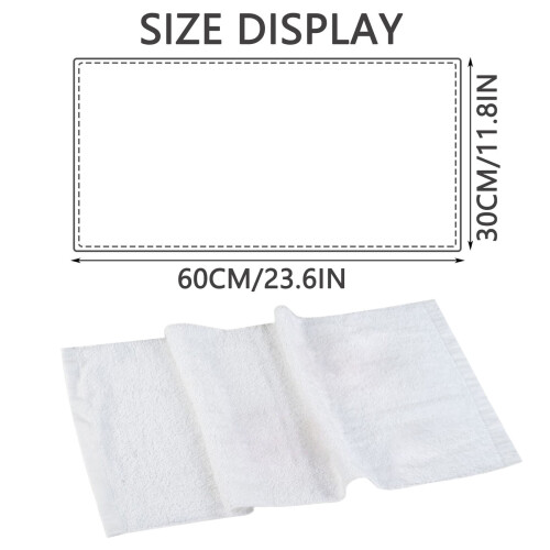 Cotton Bath Towel Soft Absorbent Quick-Dry23.6x11.8in 2