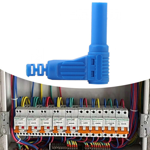 Multifunctionele 4 mm bananenstekkers connector nylon-Rood 2