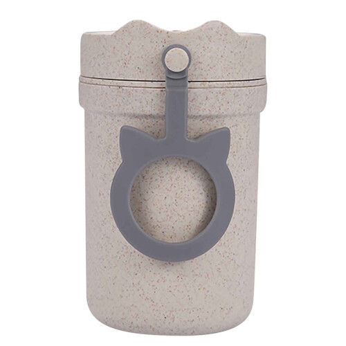 Mug de voyage avec cuillère, compatible micro-ondes, 350 ml 1