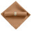 Lot de 6 serviettes de table carrées en coton-polyester 48 cm 2