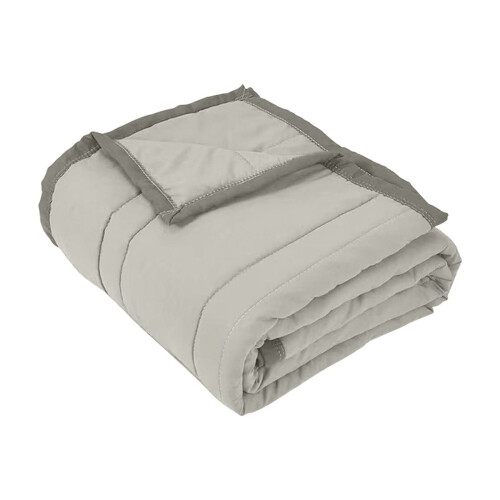 Cooling Blanket for Hot Sleepers Grey Twin/Full 1