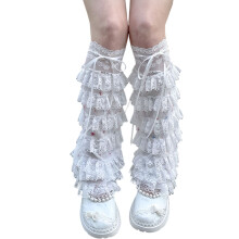 Japanese Styles Leg Warmers Lightweight and-Color stars