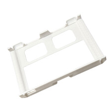 Ergonomic Grip Back Cover Shell with Speaker and Fan Port-White