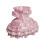 Organiseur de bureau en forme de robe imprimée en 3D,-Rose 1