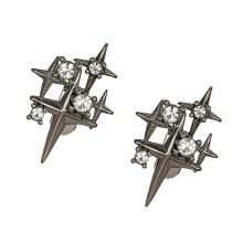 Anticorrosieve metalen ster oortelefoonclips voor-B gebrek