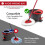 Recharges pour balai triangulaire en microfibre O-Cedar EasyWring 3