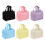 Practical Fabric Cosmetic Pouches Double Opening-Light Yellow 2