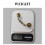Skuffehåndtak i antikk bronse, senteravstand 7,6 cm 4