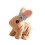 Jouet lapin blanc numérique naturel, marche-des lapins mignons 1