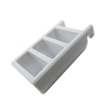 Support de rangement d'outils moderne avec 3 grilles pour-Blanc