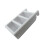 Support de rangement d'outils moderne avec 3 grilles pour-Blanc 1