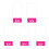 Vertical Identification Badge Backer Card 2.13X4.5Inch For-Pink 1