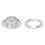 Edelstahl 8mm Ösen 300 Stück Silber 13
