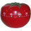 TFA Dostmann Tomato Timer, 38.1005, Egg Timer, Short-Term Timer, for Learning/Playing/Cooking, Red, (L) 64 x (W) 64 x (H) 49 mm 3
